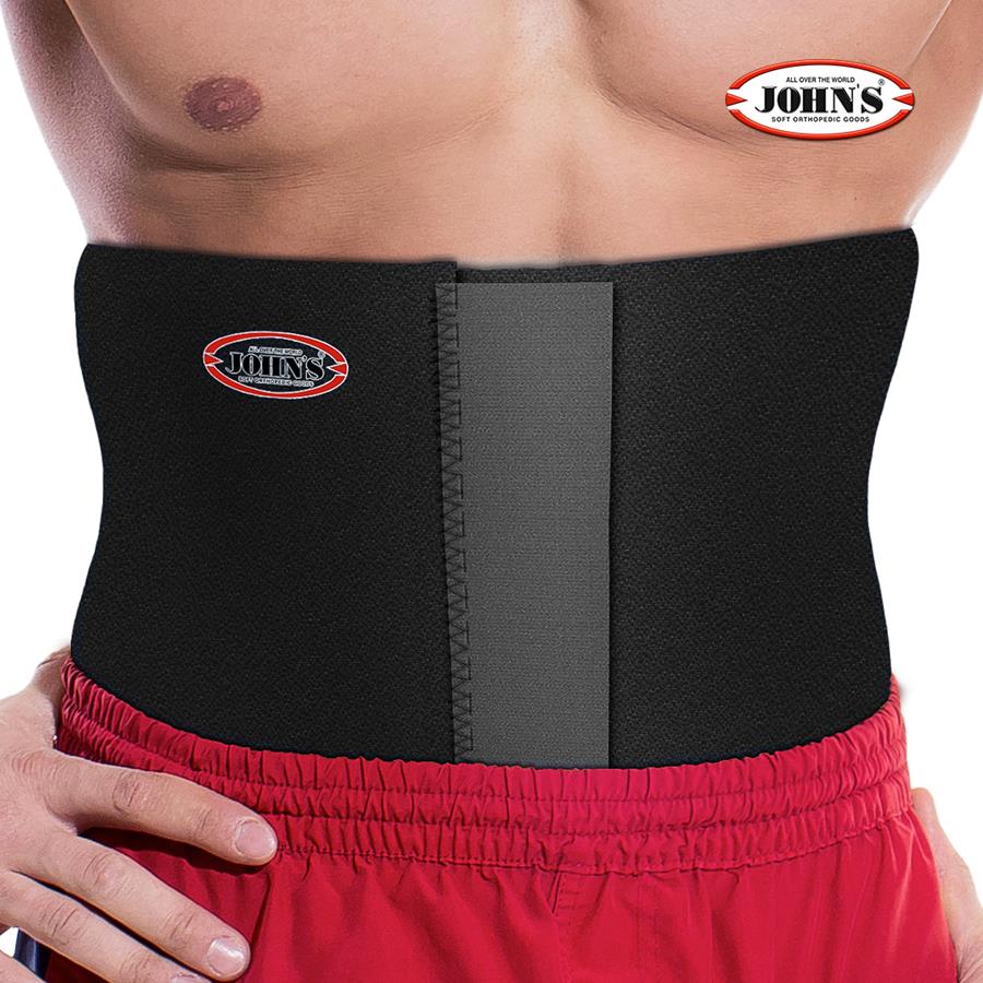 Ζώνη ορθοπεδική Wrap Around Black Line John's 120210 one size Μαύρο