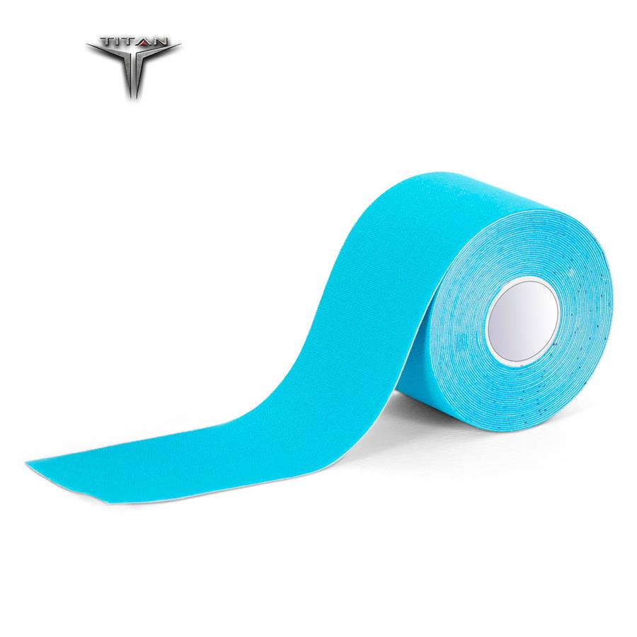 Titan Ταινία Κινησιολογίας 5m x 5cm αδιάβροχη μπλε