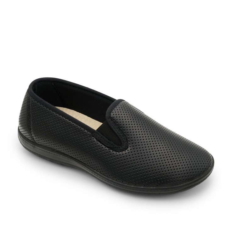 Level Anatomic Γυναικεία Ανατομική παντόφλα κλειστή 4089 Μαύρο