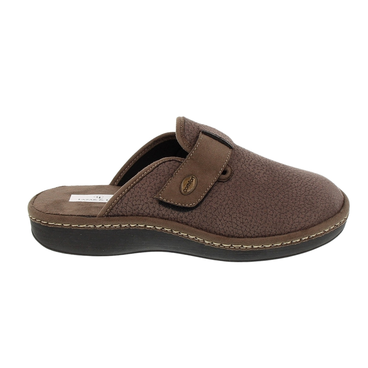 Lazar e Luca Ανδρική Ανατομική παντόφλα 786 Καφέ