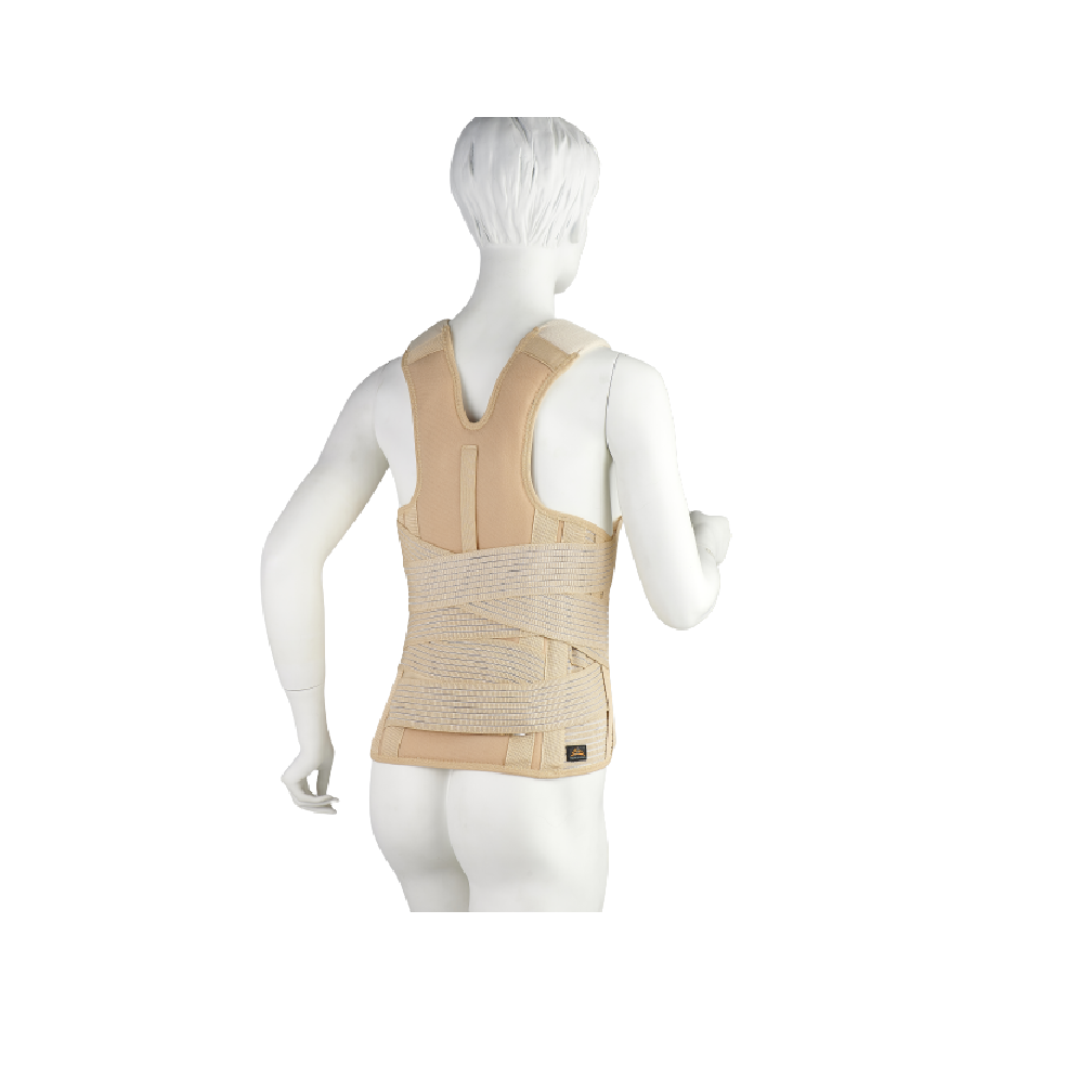 Medical Brace Νάρθηκας TAYLOR Ραχεο-Οσφυϊκός Υφασμάτινος MB/1301 μπεζ Medical Brace Νάρθηκας TAYLOR Ραχεο-Οσφυϊκός Υφασμάτινος MB/1301 μπεζ