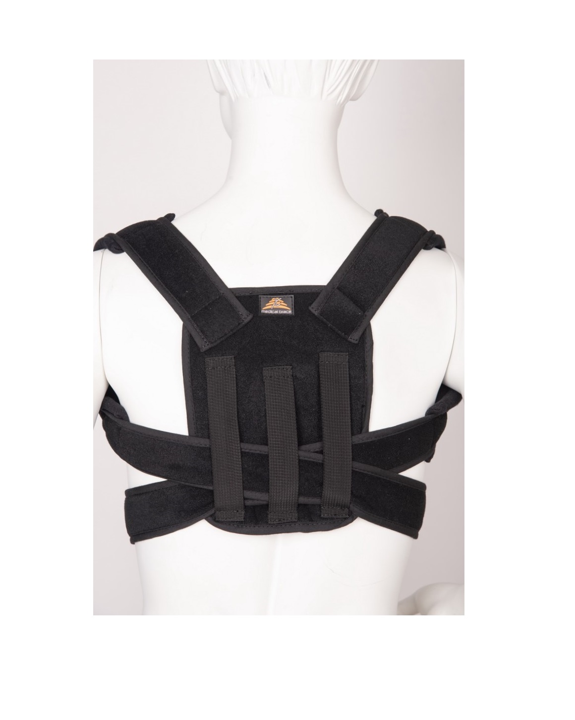 Medical Brace Ζακέτα κυφώσεως MB.5200 μαύρο