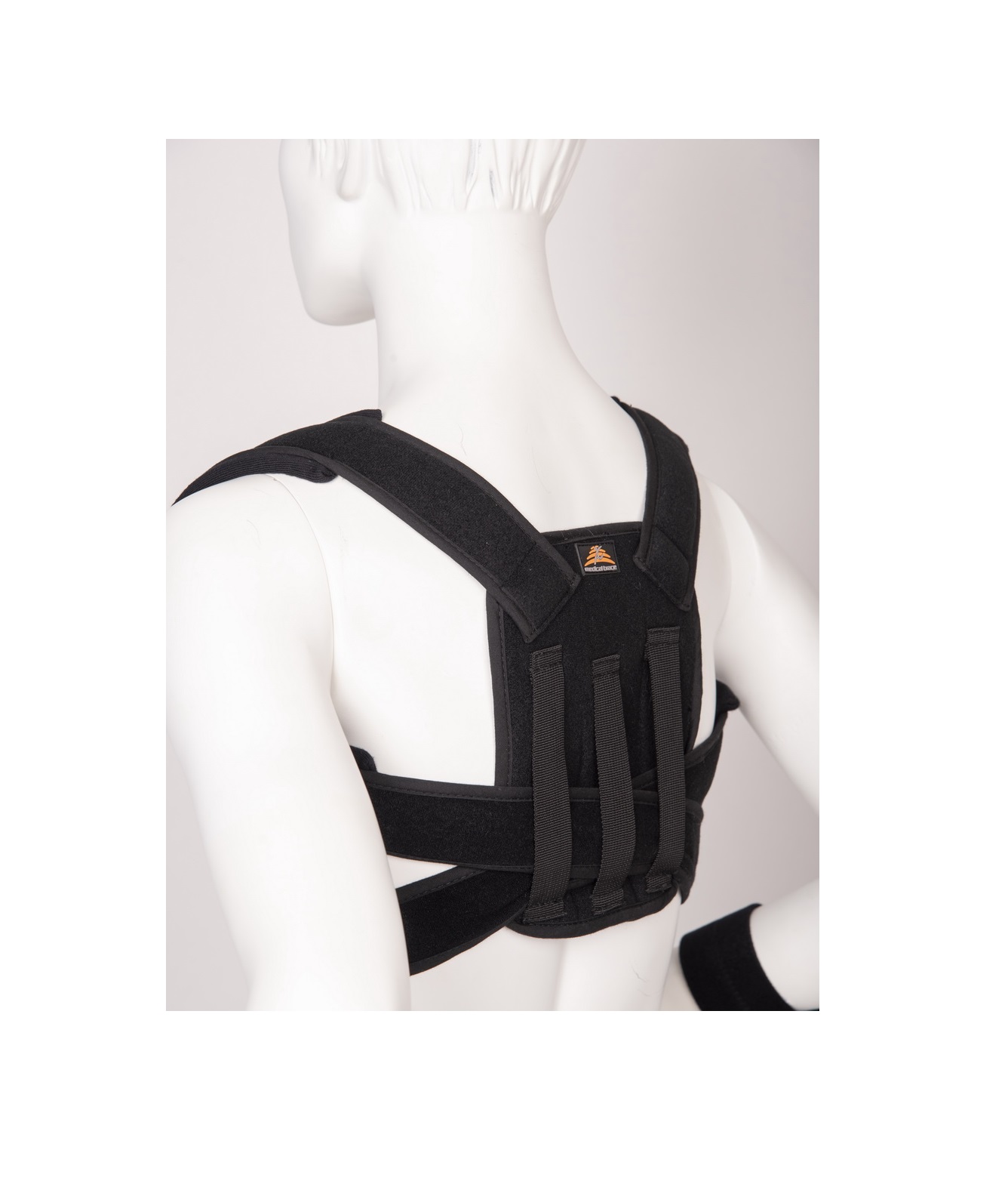 Medical Brace Ζακέτα κυφώσεως MB.5200 μαύρο