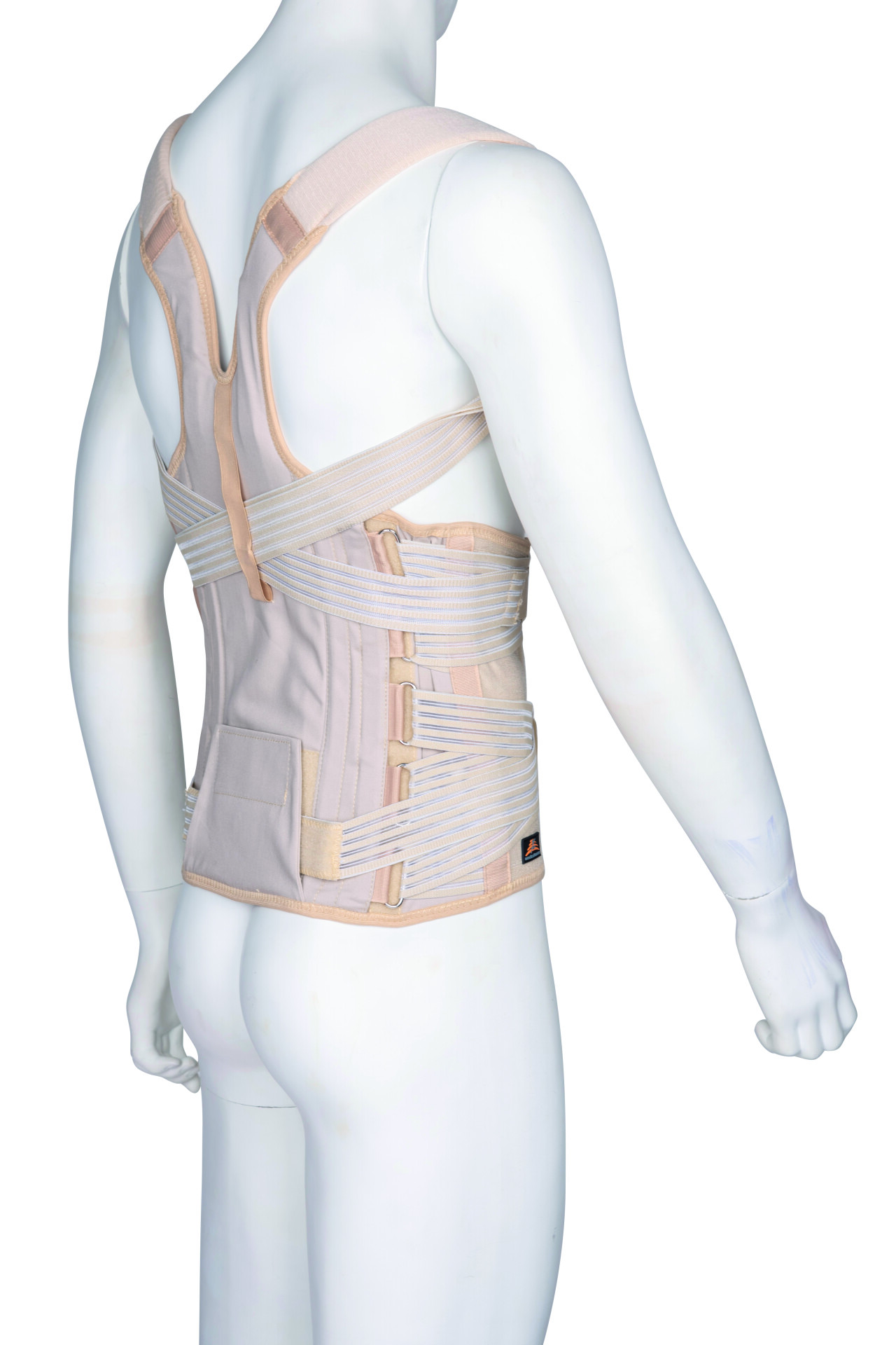 Medical Brace Νάρθηκας TAYLOR Ραχεο-Οσφυϊκός Υφασμάτινος MB.5301 μπεζ Medical Brace Νάρθηκας TAYLOR Ραχεο-Οσφυϊκός Υφασμάτινος MB.5301 μπεζ