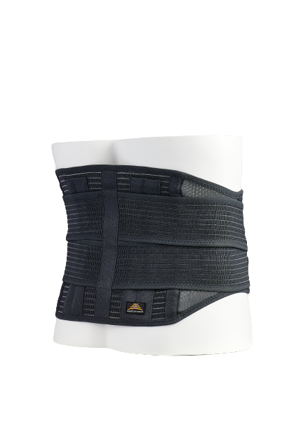 Medical Brace Ζώνη οσφύος με οσφυικό πίεστρο “PRESSURE PAD” MB.5305 γκρι