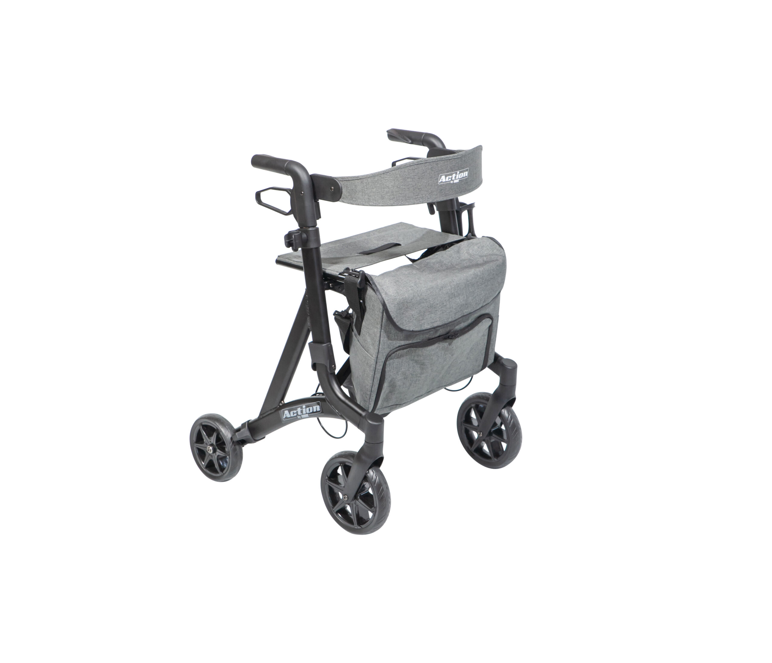 Περιπατητήρας Rollator “Action Black” (μέχρι 136 kg) 0803610