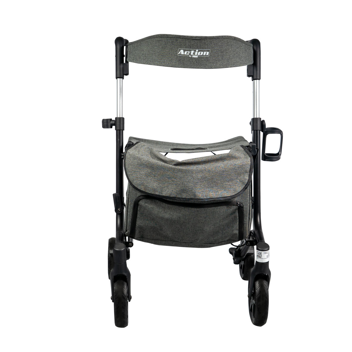 Περιπατητήρας Rollator “Action Black” (μέχρι 136 kg) 0803610