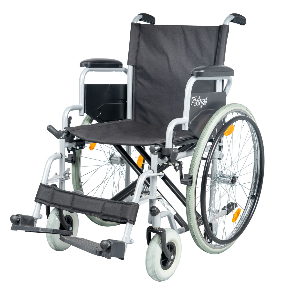 Αναπηρικό Αμαξίδιο Adapt 24'' 46 cm 0811308 Μαύρο 