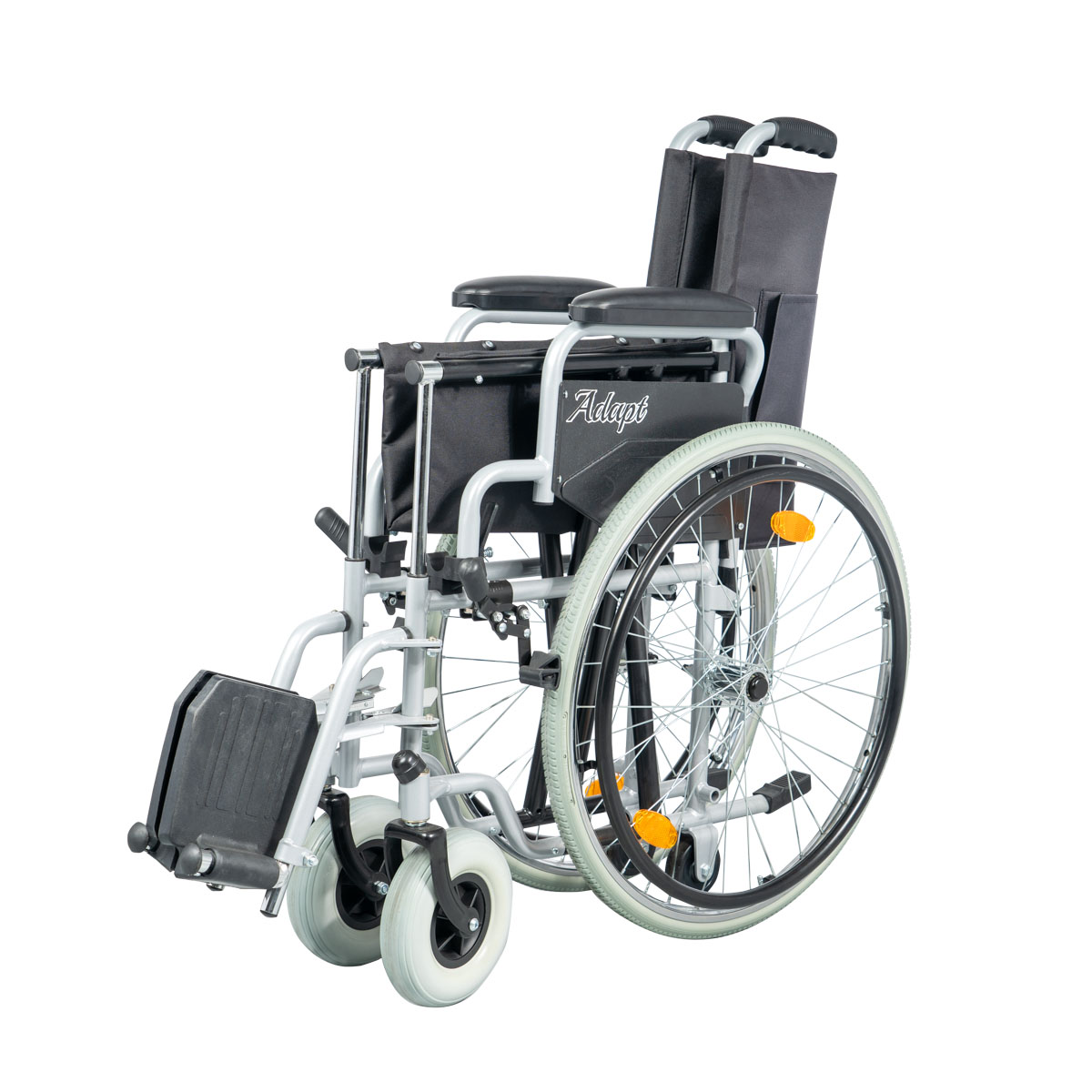 Αναπηρικό Αμαξίδιο Adapt 24'' 46 cm 0811308 Μαύρο 