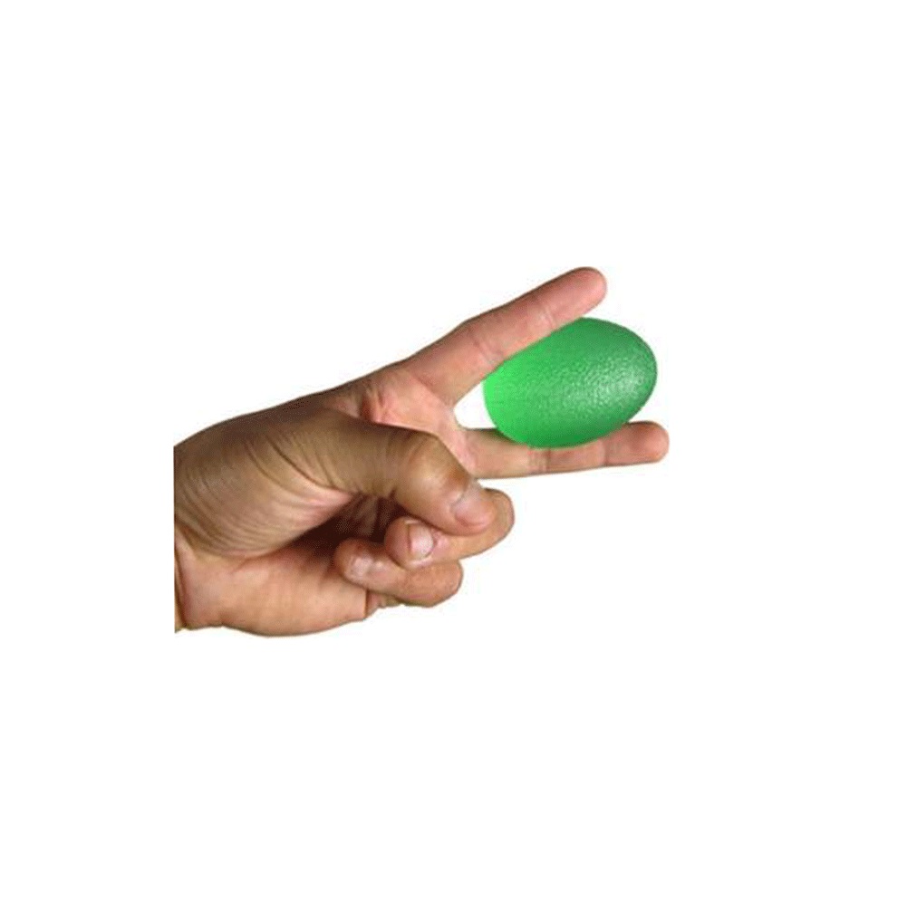 RFM Medical Eggsercizer μπαλάκι ασκήσεων ωοειδές Σκληρό AC-3166 Πράσινο 