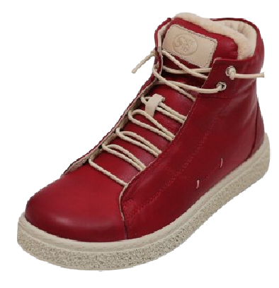 Safe Step Γυναικείο ανατομικό δερμάτινο μποτάκι PH4936 Blood