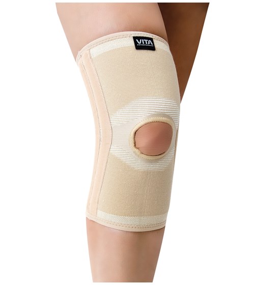 Επιγονατίδα Ελαστική με οπή και μπανέλες Vita Orthopaedics 06-2-175
