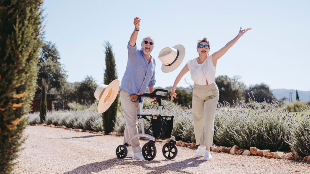 Allround Rollator - Περιπατητήρας εσωτερικού και εξωτερικού χώρου Saljol Allround Rollator - Περιπατητήρας εσωτερικού και εξωτερικού χώρου Saljol