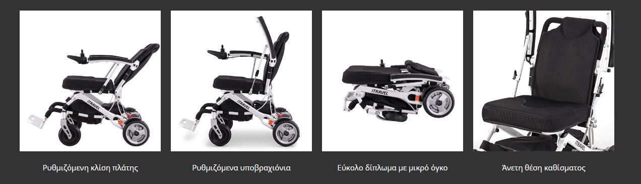 Meyra Αμαξίδιο Ηλεκτροκίνητο i Travel Meyra Αμαξίδιο Ηλεκτροκίνητο i Travel