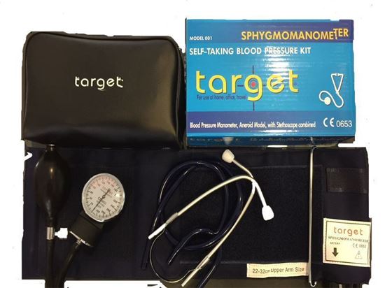Αναλογικό Πιεσόμετρο με Ακουστικά Target 001 024-01-001 Αναλογικό Πιεσόμετρο με Ακουστικά Target 001 024-01-001