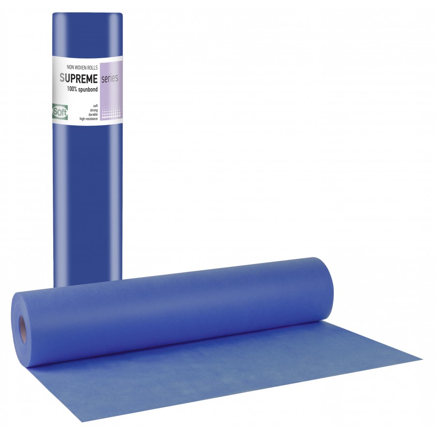 Εξεταστικό Ρολό 15gr Supreme Plus Non woven 58cm X 70m Μπλε