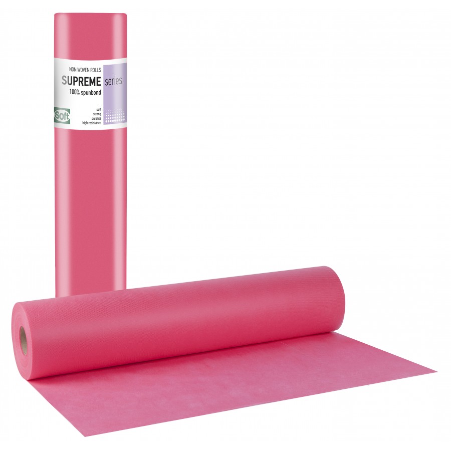 Εξεταστικό Ρολό 20gr Supreme Plus Non woven 58cm X 70m Ροζ Εξεταστικό Ρολό 20gr Supreme Plus Non woven 58cm X 70m Ροζ