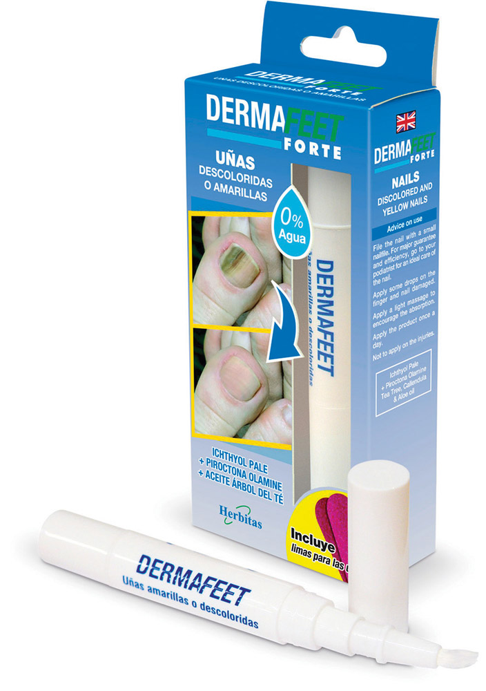 Derma Feet Υγρό για αποχρωματισμένα νύχια - Στυλό 4,2ml HF-6035