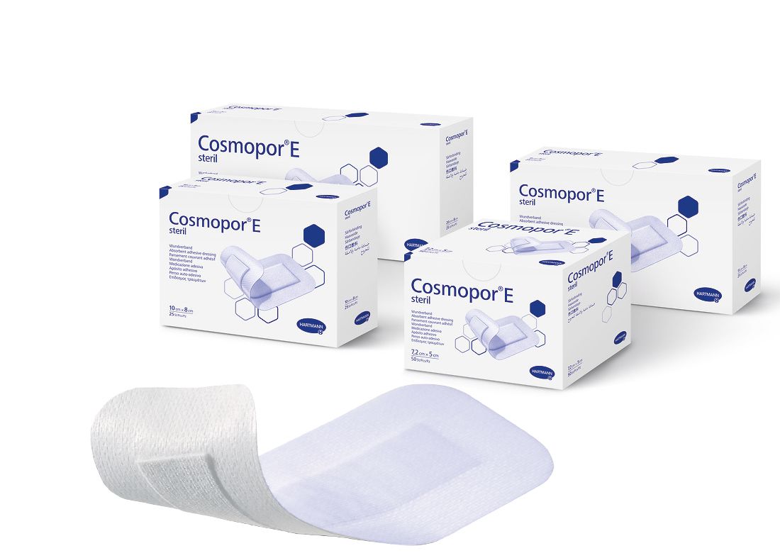 Hartmann Cosmopor E αυτοκόλλητη αποστειρωμένη αντικολλητική γάζα 35 x 10cm - 1τεμάχιο Hartmann Cosmopor E αυτοκόλλητη αποστειρωμένη αντικολλητική γάζα 35 x 10cm - 1τεμάχιο