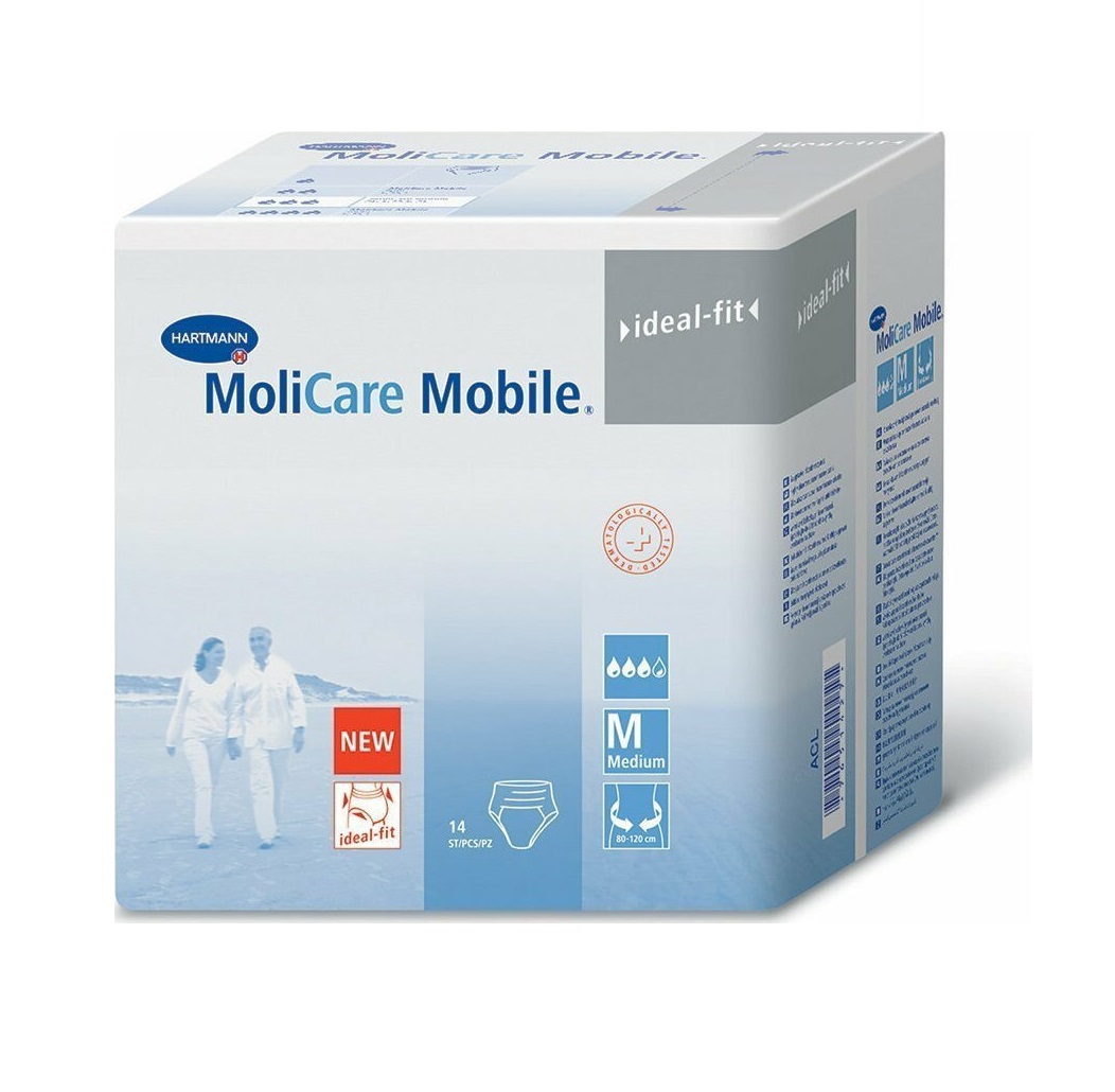Hartmann Molicare Mobile Εσώρουχα Ακράτειας Ημέρας Medium 80-120 cm 9158320 4 x 14 τεμάχια (κιβώτιο) Hartmann Molicare Mobile Εσώρουχα Ακράτειας Ημέρας Medium 80-120 cm 9158320 4 x 14 τεμάχια (κιβώτιο)
