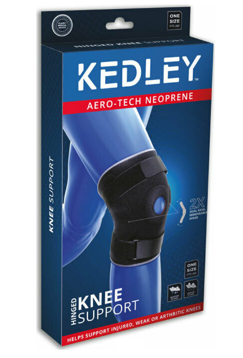 Kedley Επιγονατίδα Από Neoprene Aerotech Με Πλάγιες Άκαμπτες Μεταλλικές Μπανέλες KED/415 (Ortholand)