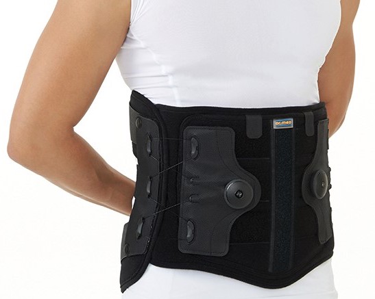 Medical Brace Νάρθηκας Οσφύος LSO με σύστημα BOA DR-B081 μαύρο