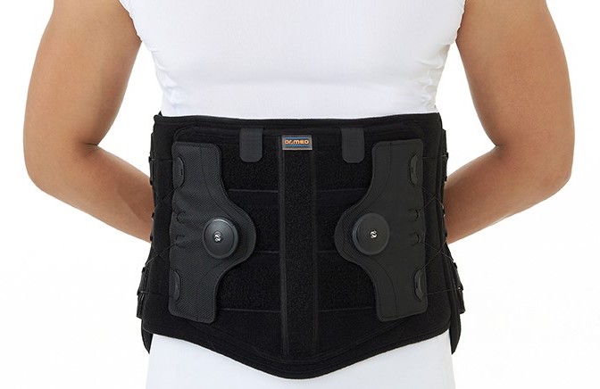 Medical Brace Νάρθηκας Οσφύος LSO με σύστημα BOA DR-B081 μαύρο