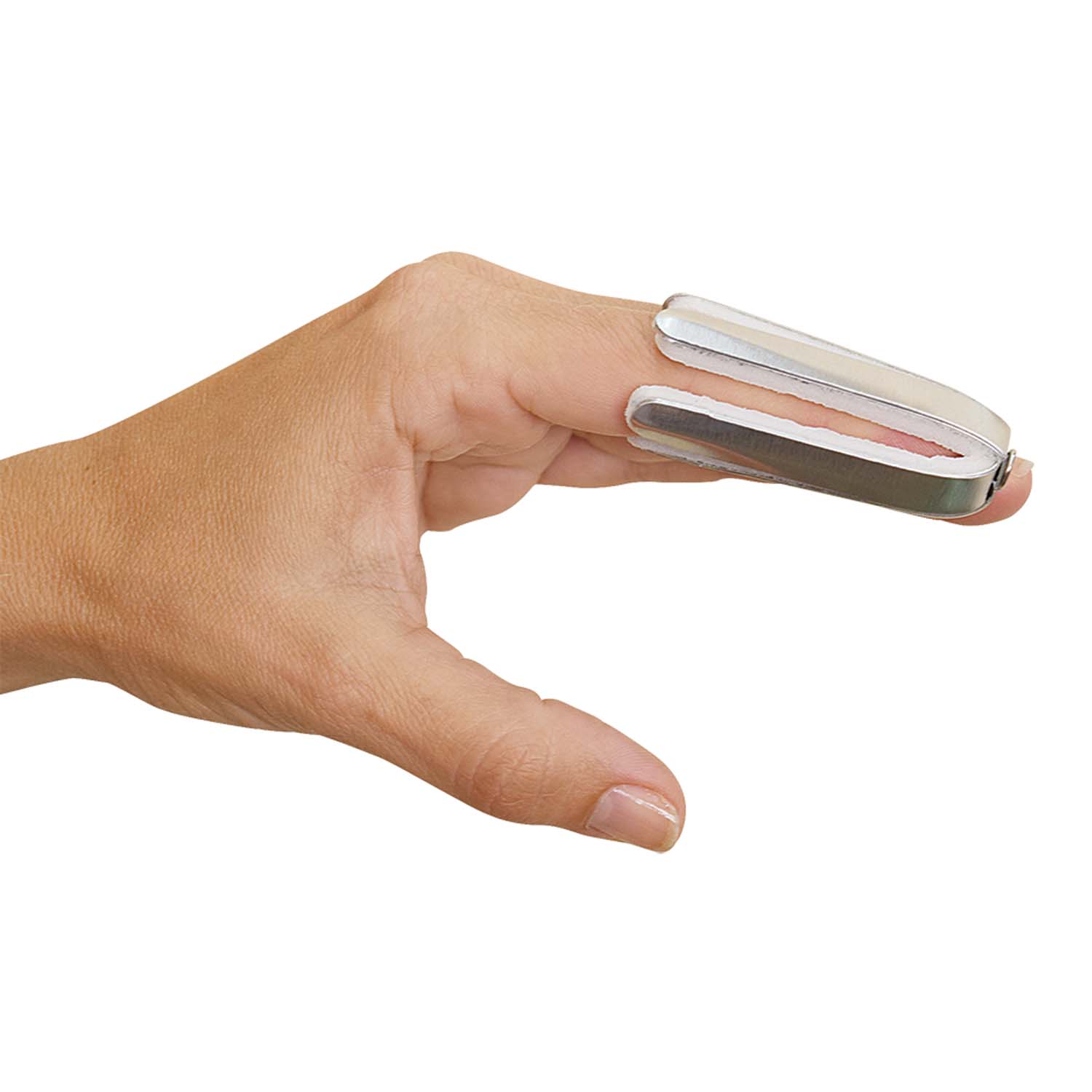 Μεταλλικός Νάρθηκας Δακτύλου με Επένδυση Finger Protector 03-2-012/333 