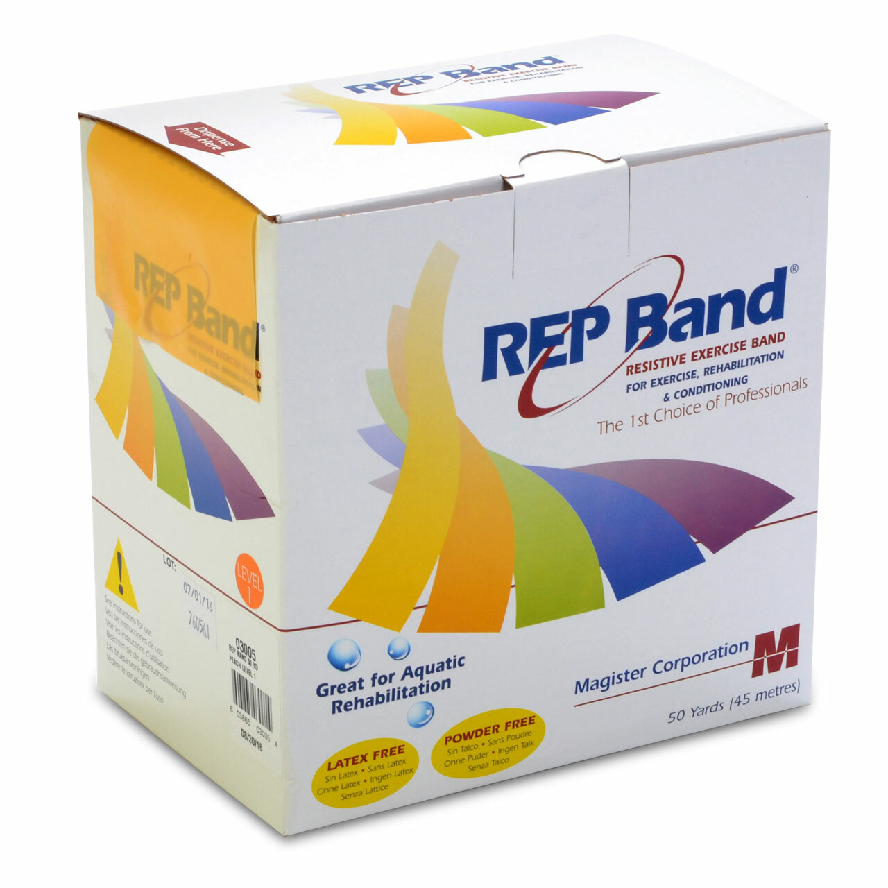 REP Band Λάστιχο Γυμναστικής (45m) Level 1 Peach 233010 REP Band Λάστιχο Γυμναστικής (45m) Level 1 Peach 233010