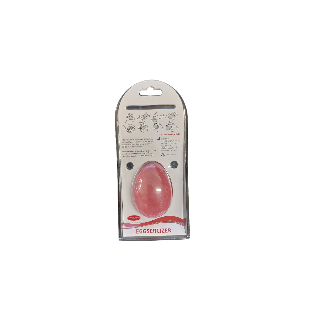 RFM Medical Eggsercizer μπαλάκι ασκήσεων ωοειδές Μαλακό AC-3164 Ροζ 