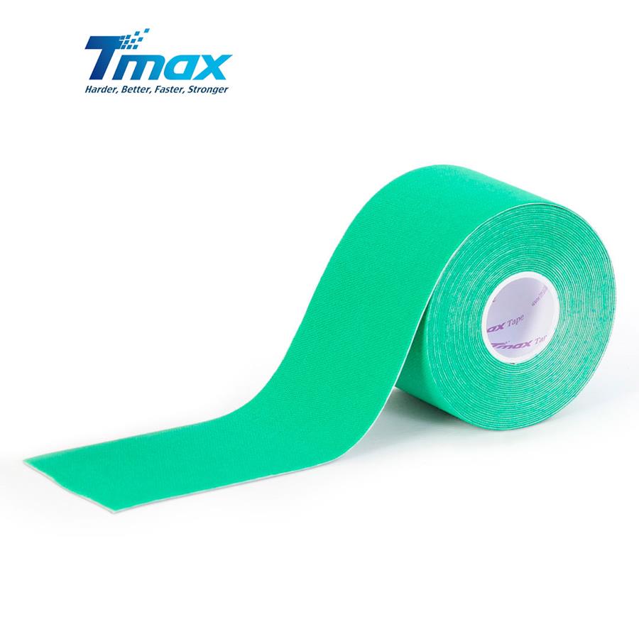 Tmax Ταινία Κινησιολογίας 1 Ρολό 5m x 5cm αδιάβροχη πράσινη 233257