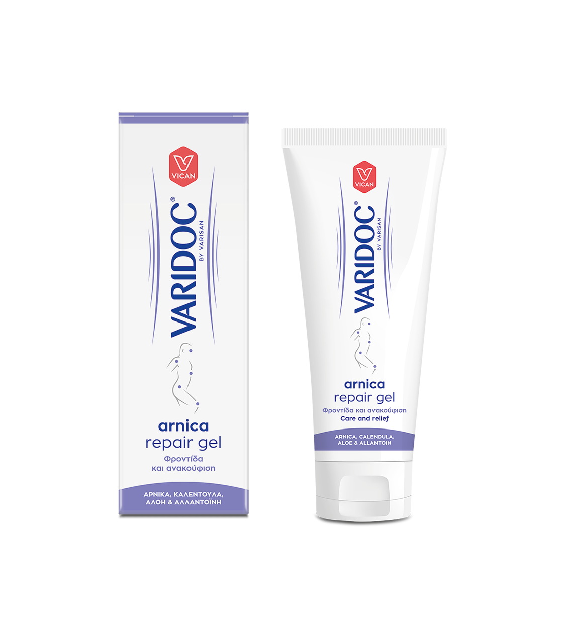 Varidoc Arnica Repair Gel για μώλωπες, οιδήματα και μυϊκούς πόνους 100ml 