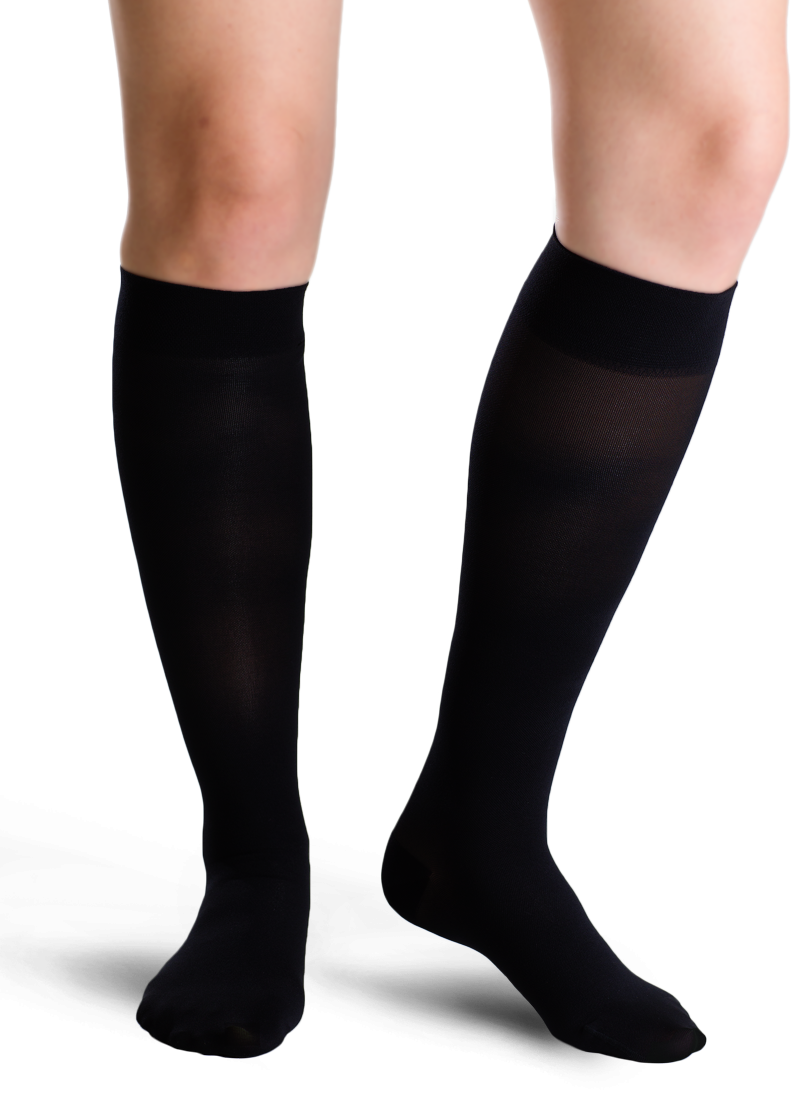VARISAN FASHION Ccl 1 Κάλτσα κάτω γόνατος με κλειστά δάκτυλα (κλάση 1) (18 – 21 mmHg) Normale Μαύρο