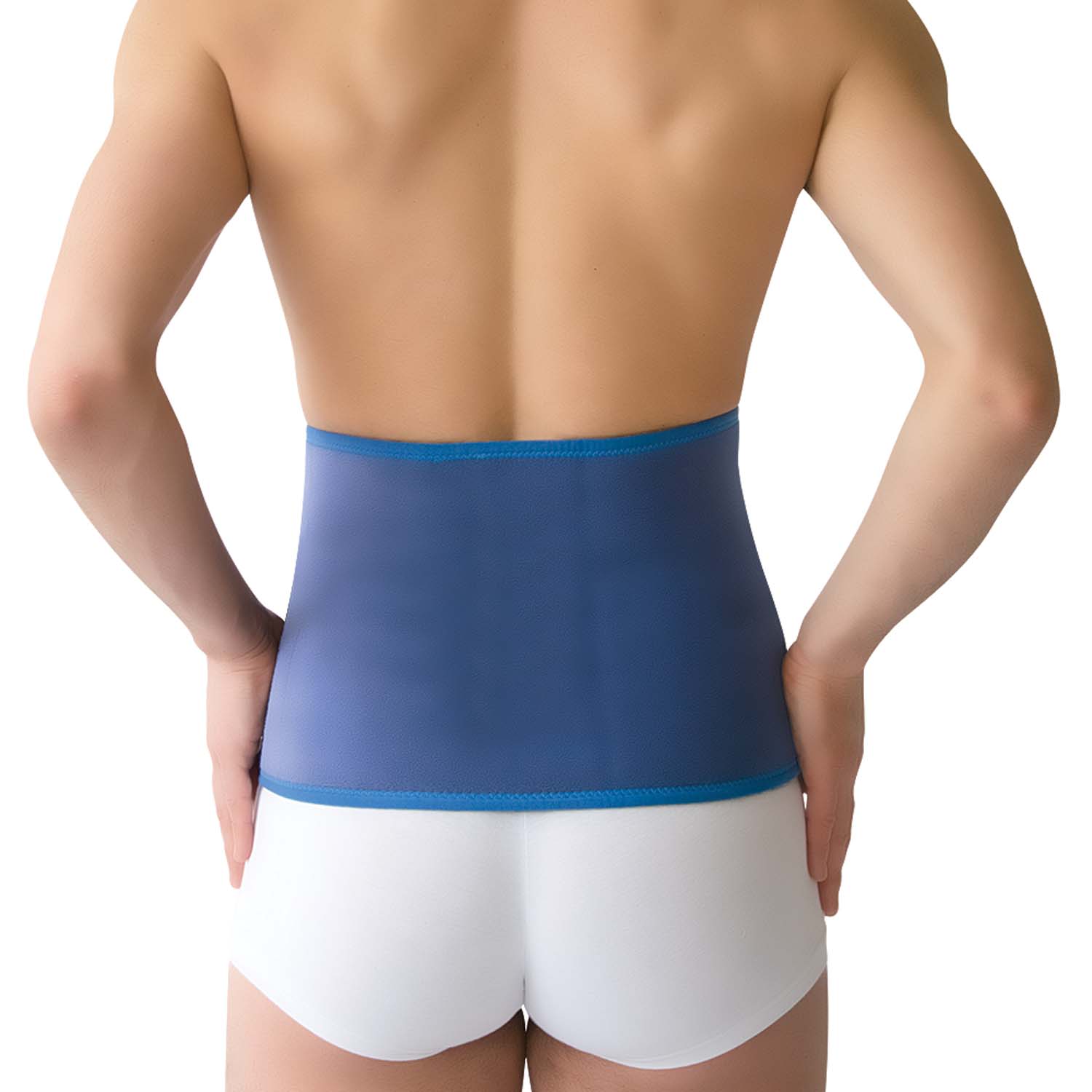 Ζώνη αυτοκόλλητη neoprene 04-2-012 one size Μπλε