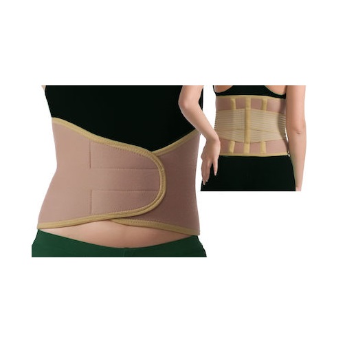 Alfacare Ζώνη οσφύος neoprene με μπανέλες AC-1066Β One size Μπεζ Alfacare Ζώνη οσφύος neoprene με μπανέλες AC-1066Β One size Μπεζ